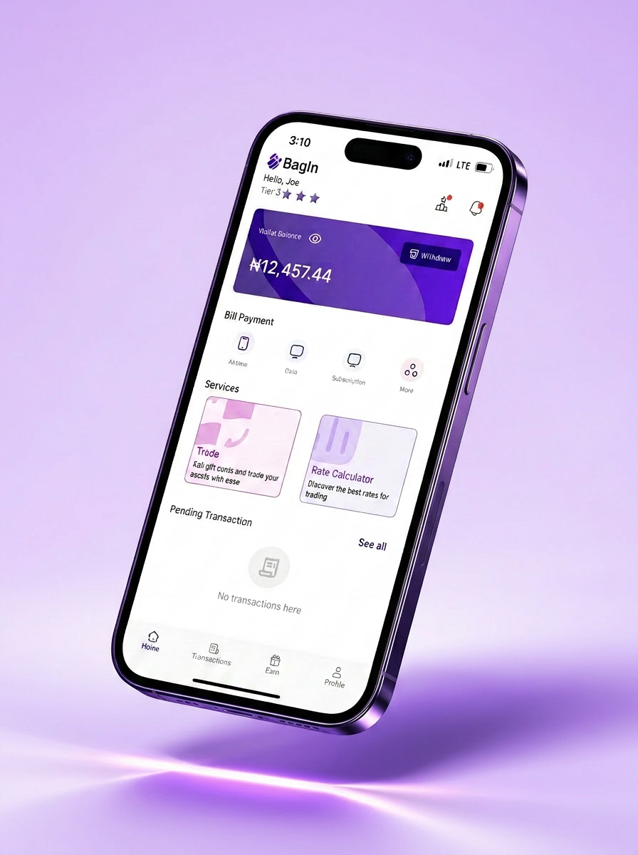 BagIn Mobile App
